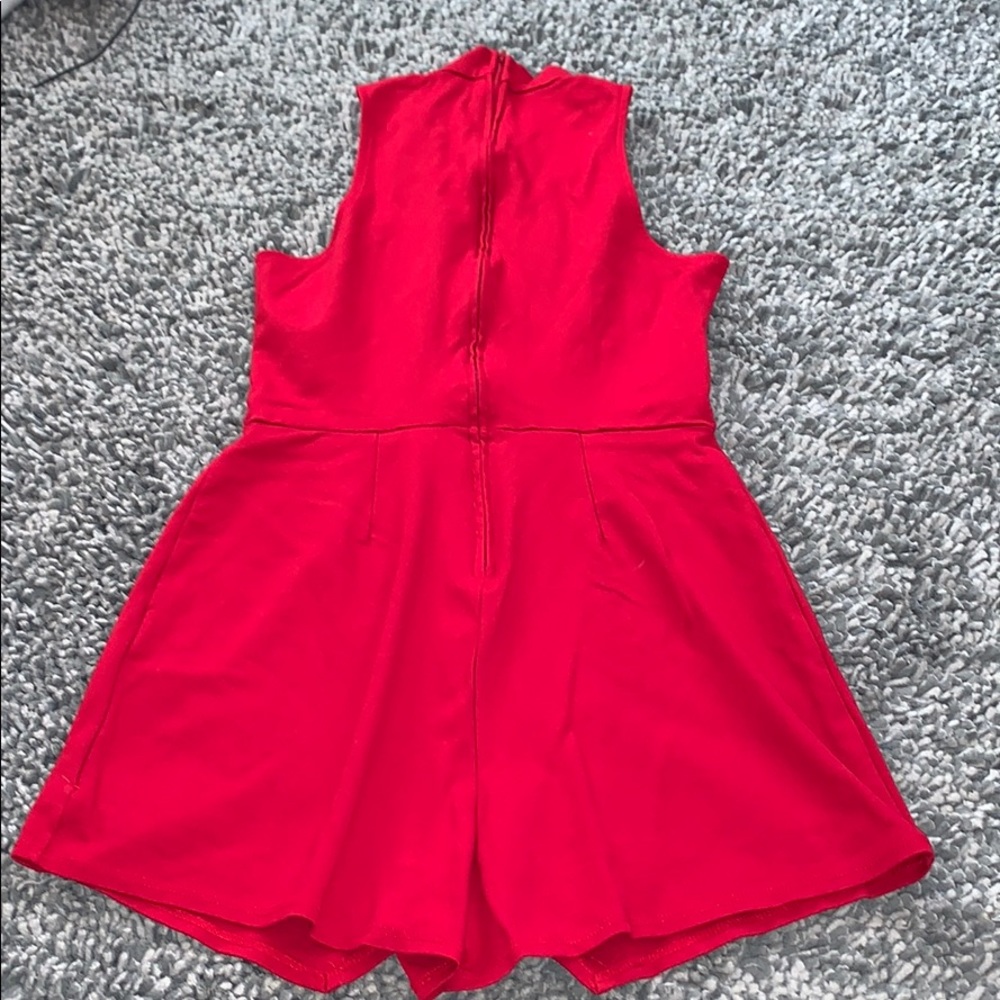 Red Romper - Picture 3 of 4